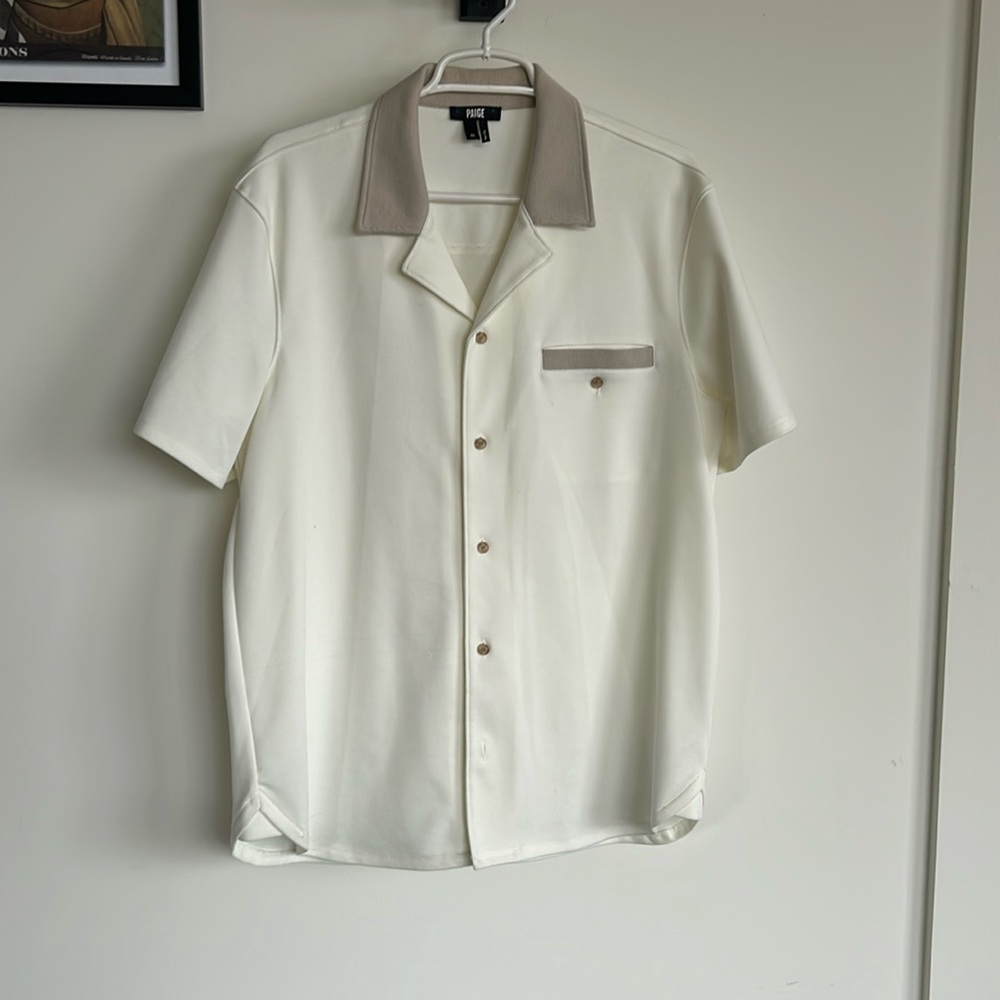 Paige casual button down shirt